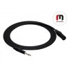 Red`s MCN 13 50 BK Kabel Mikrofonowy Jack/xlr żeński 5m